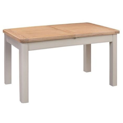 Bologna Painted Butterfly Extension Table (Extends To 200cm) - L90 x W140 x H76 cm - Oak