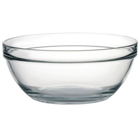 Bols de cuisinier en verre 3,9 L - Arcoroc 260 mm - Lot de 6 pièces