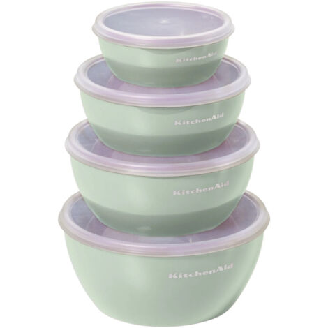 Bols de cuisson KitchenAid avec couvercles, lot de 4, gris anthracite