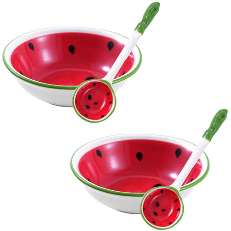 Bols en porcelaine, assiettes à hors-d'œuvre en céramique, bols à riz et à soupe avec cuillères, bols à dessert et à salade, assiettes de service à nouilles