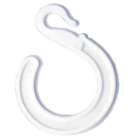 Bolsa 100 anilla baño pato forma ese blanca 0230100