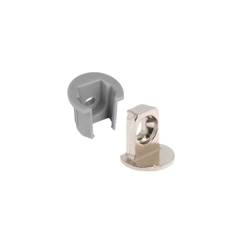 

Bolsa 200Uds Portaestante Tornillo Greta Inox 19mm - Niquelado