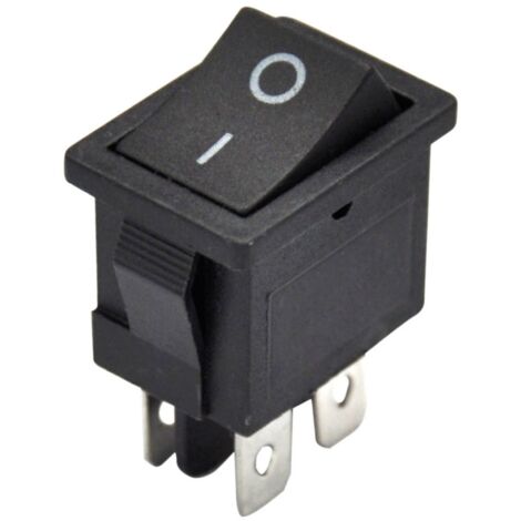 Bolsa 5 Interruptores DPST ON/OFF 6A - 10(4)A