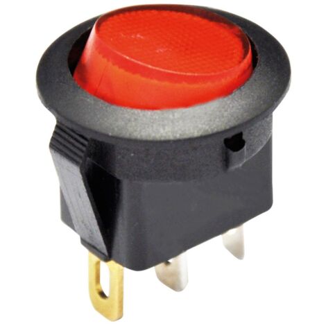 Bolsa 5 Interruptores SPST ON/OFF con luz 6A - 10(4)A