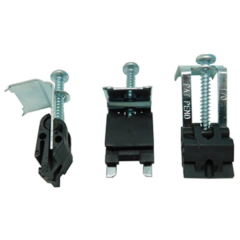 Micel - Sachet de 6 agrafes de fixation pour évier 47x18mm 94192