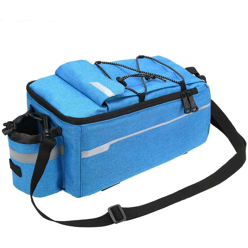 

B-soul - Bolsa aislante para maletero, bolsa de equipaje para almacenamiento de parrilla trasera de bicicleta para ciclismo, bolsa reflectante para