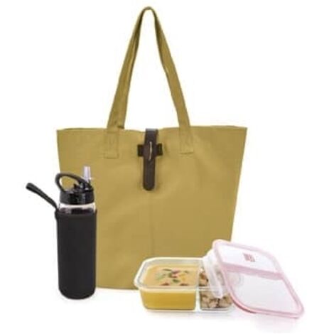 BOLSA ALGODON CON ASAS INTERIOR TERMICO