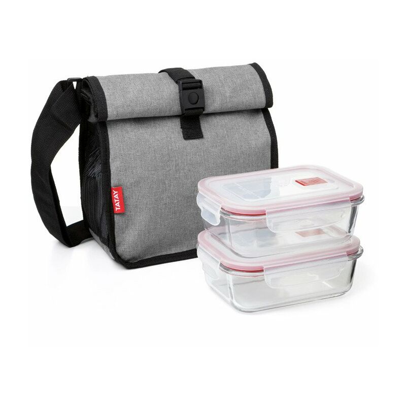 

Plasticos Tatay - Bolsa Alimentos Enrollable 0,5Lt 2 Hermeticos Cristal Roll Go