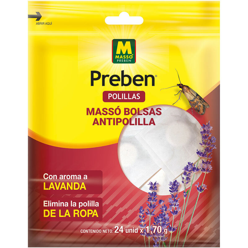

Bolsa antipolillas preben 231636 massó - Masso