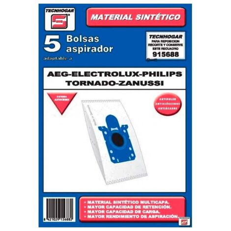 Bolsa Aspirador AEG Electrolux Whirlpool Philips Tecnhogar 915688