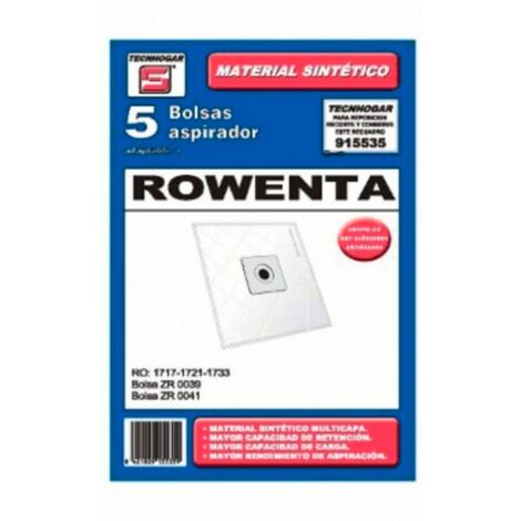 Bolsa Aspirador Rowenta Carrefour Moulinex Tecnohogar 915535