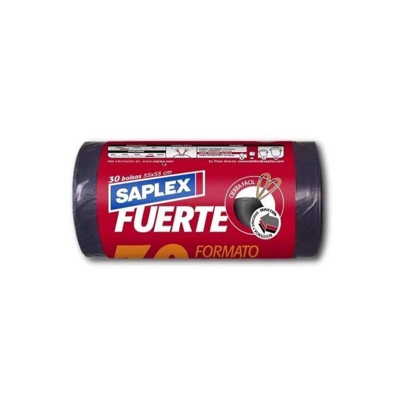 

Bolsas de Basura Fuerte 30L - Saplex