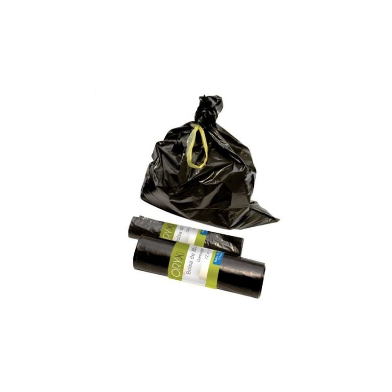 

Bolsa basura grande 100 litros 72x110 cm. rollo 10 unidades