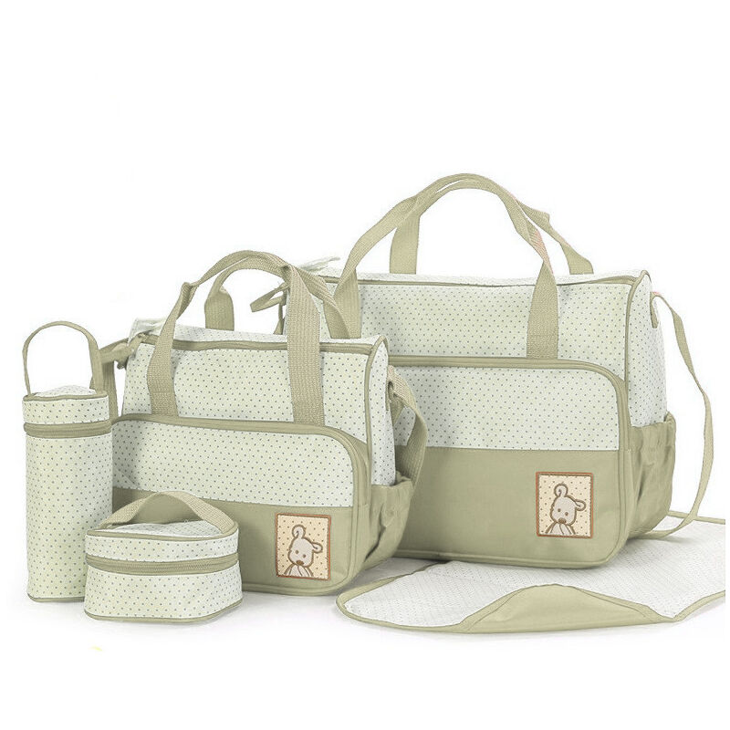 

Bolsa cambiador para bebé - Conjunto de 5 piezas-KHAKI