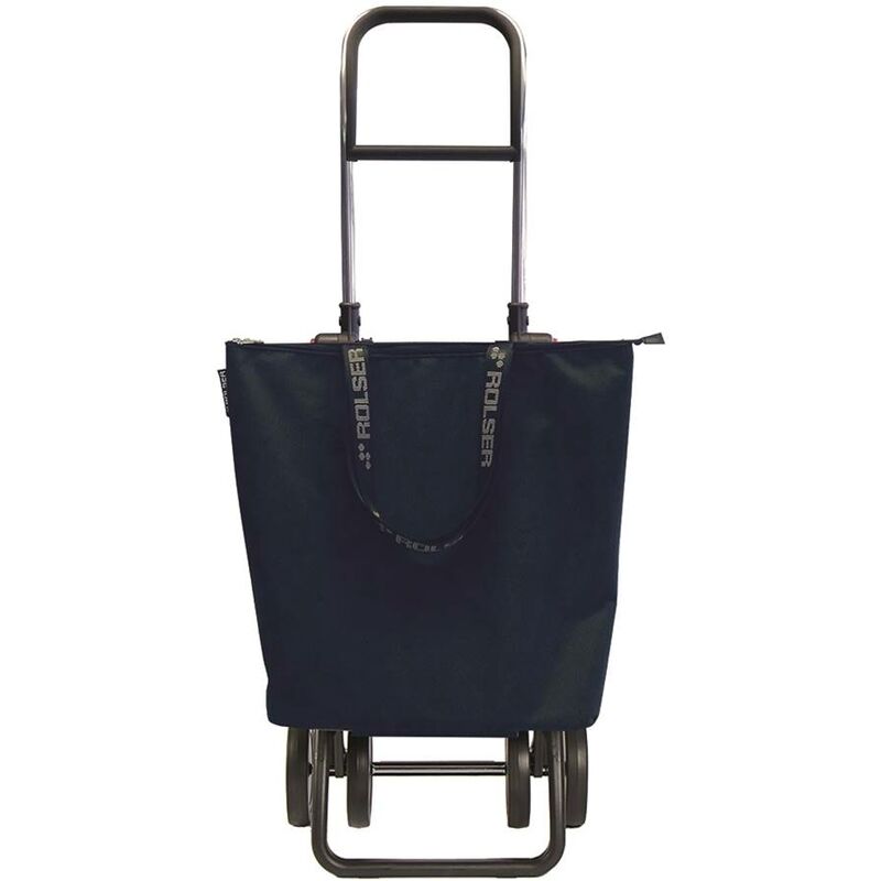 

Rolser - Bolsa-carro plegable 4 ruedas marengo