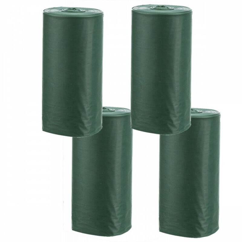 

Bolsa compostable para cacas de perro, 4 rollos de 10 bolsas.