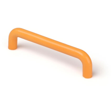 Bolsa con 6 asas de plástico con acabado naranja, dimensiones: 105x10x27mm entrepuntos: 96mm -