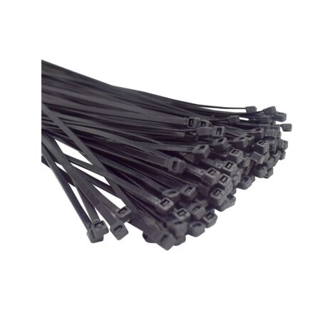 Bolsa de 100 UDS BRIDAS NYLoN 2,5X200MM Color negro