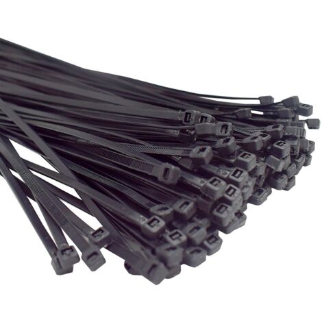 Bolsa de 100 UDS BRIDAS NYLoN 3,6X250MM Color negro