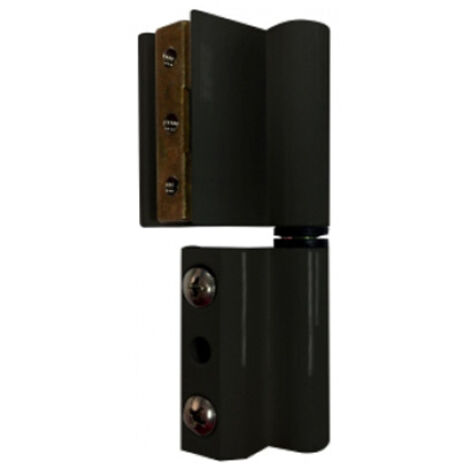 Bolsa de 2 bisagras v2p perfil europeo alum. Negro izq. 68036 micel