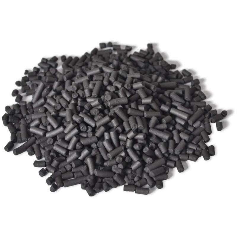 

Bolitas desodorizantes de carbón activado 5 kg - Negro - Vidaxl