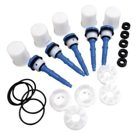 Bolsa de 5 pistones completos azul, para PRESTO 600.700