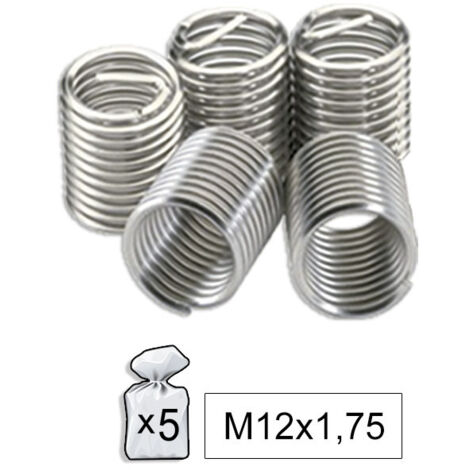 BOLSA DE 5 RECAMBIOS HELICOIDALES M12X1.75  JBM52021