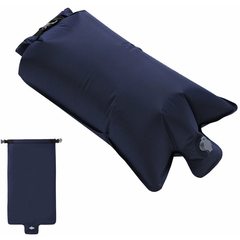 

Bolsa de aire de flotacion inflable, bolsa de compresion, bolsa de cubo plegable,Azul oscuro