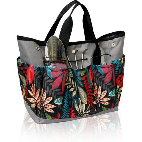 Bolsa de almacenamiento de herramientas, bolsa de transporte para herramientas de jardín, se utiliza para cajas de herramientas, herramientas pesadas para interiores y exteriores, bolsa de almacenamie