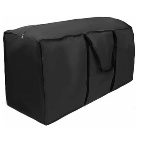 Bolsa de almacenamiento extragrande (122 x 39 x 55 cm) para muebles de jardín, cojines, sábanas, almohadas y bolsos con asa, Oxford 210D impermeable.