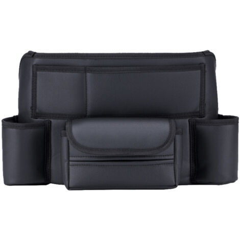 Bolsa de almacenamiento para asiento de coche, SUV, monovolumen, asiento trasero, organizador de viaje, caja de almacenamiento con portavasos y bolsillo para pañuelos, accesorios para el interior del 