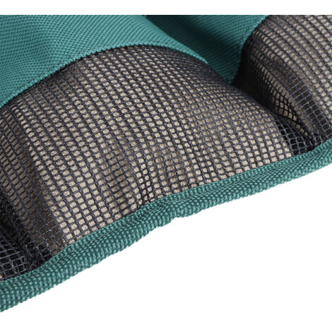Bolsa de almacenamiento para herramientas de jardín con múltiples compartimentos y correa ajustable – 34 x 24 cm, organizador de almacenamiento portátil, tejido Oxford 600D, sistema de bolsillos para 