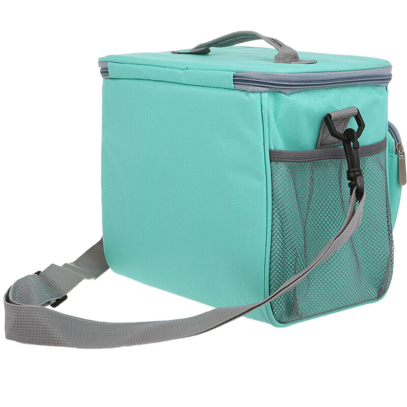 

Bolsa de almuerzo con aislamiento, caja de asas, bolsa de picnic,Verde