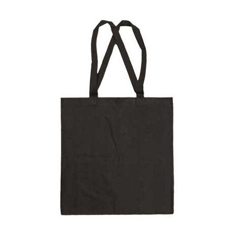 Bolsa de asas largas VALENTO Expo Negro 38 x 42 cm