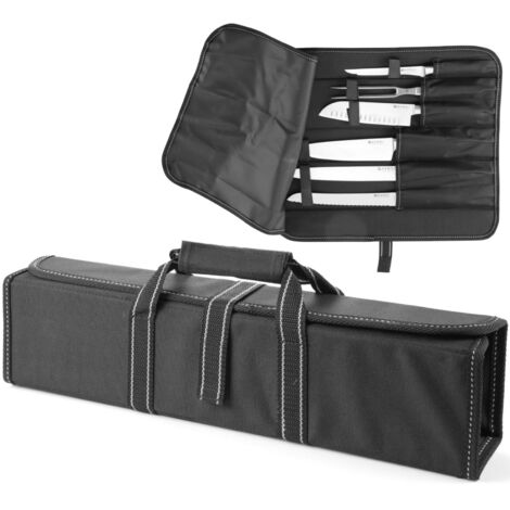 Bolsa de chef para 6 cuchillos de hasta 400 mm 450 x 70 x 110 mm - Hendi 856383