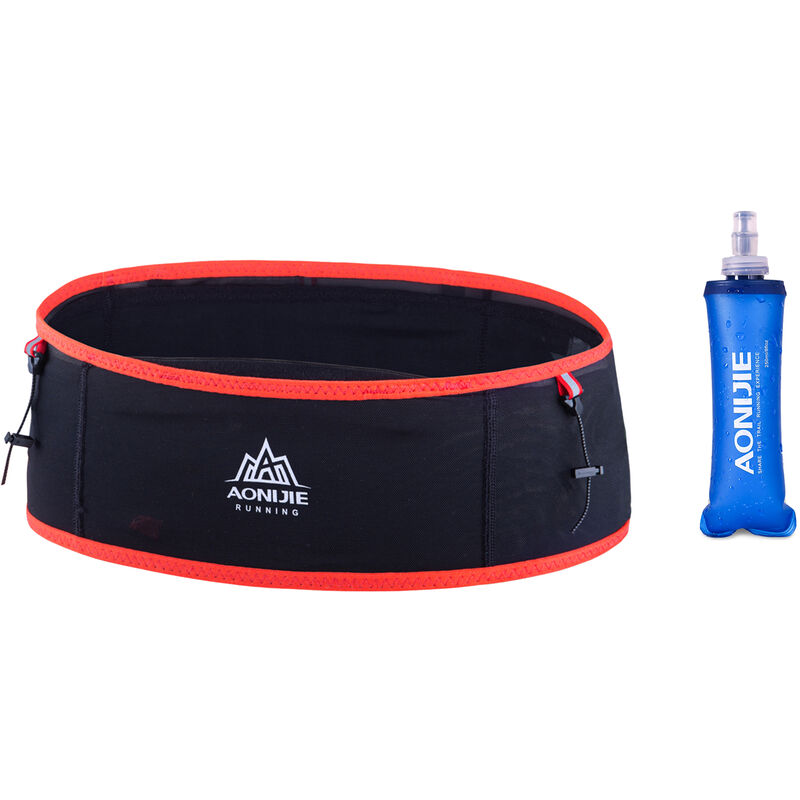 

Bolsa de cintura ultraligera con vejiga de agua Bolsa de cintura elastica Plegable Sin BPA Hervidor de agua suave Soporte para telefono de gimnasio