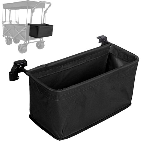 Bolsa De Cola para Carrito De Mano, Bolsa De Almacenamiento para Vagón De Playa Plegable para Cesta De Vagón Universal Bolsa De Cola para Carrito De Compras Carrito Portátil Accesorios ExtraíBles
