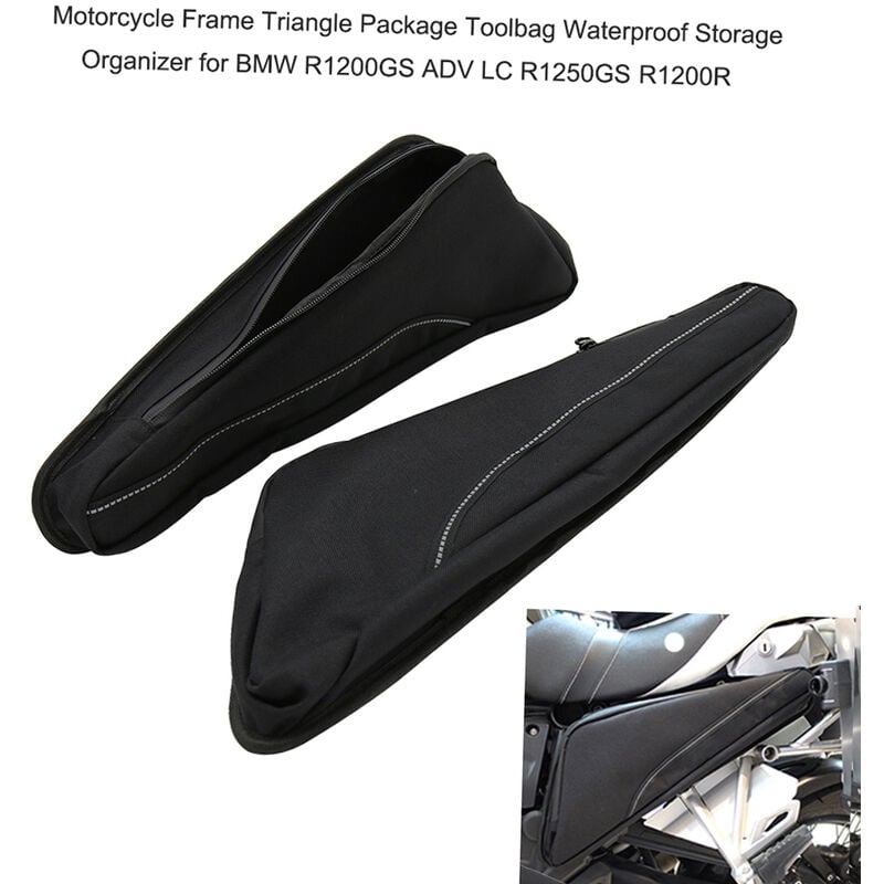 

Bolsa de colocacion de herramientas de reparacion de motocicletas, caja de herramientas de paquete de triangulo de marco,para BMW R1200GS ADV LC