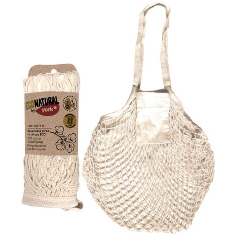 BOLSA DE COMPRAS DE ALGODÓN ECOLÓGICO 1 UD