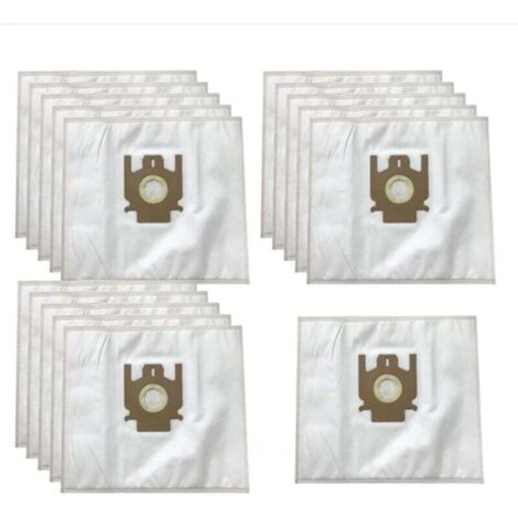 Bolsa de filtro de polvo compatible con Hoover TYPE H60 H30 H52 ENIGMA TE7 TE70 TEN2400 ARIANNE TELIOS T2100 T2599 T2615 T2621 T2740 T2760 (10 unidades)