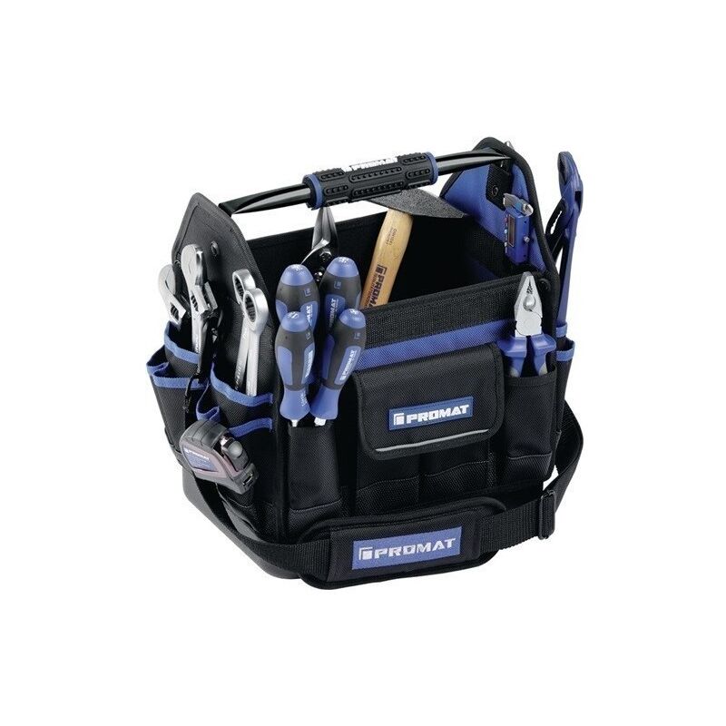 

Promat - Bolsa De Herramientas An 230 X P 310 X Al 350 Mm 10 L Nylon