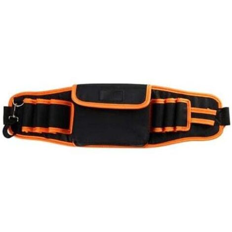 Bolsa de herramientas de cintura KZQ de 564 x 163 mm para delantales, bolsas para herramientas de jardinería con bolsillos de almacenamiento, accesorios para herramientas de electricista