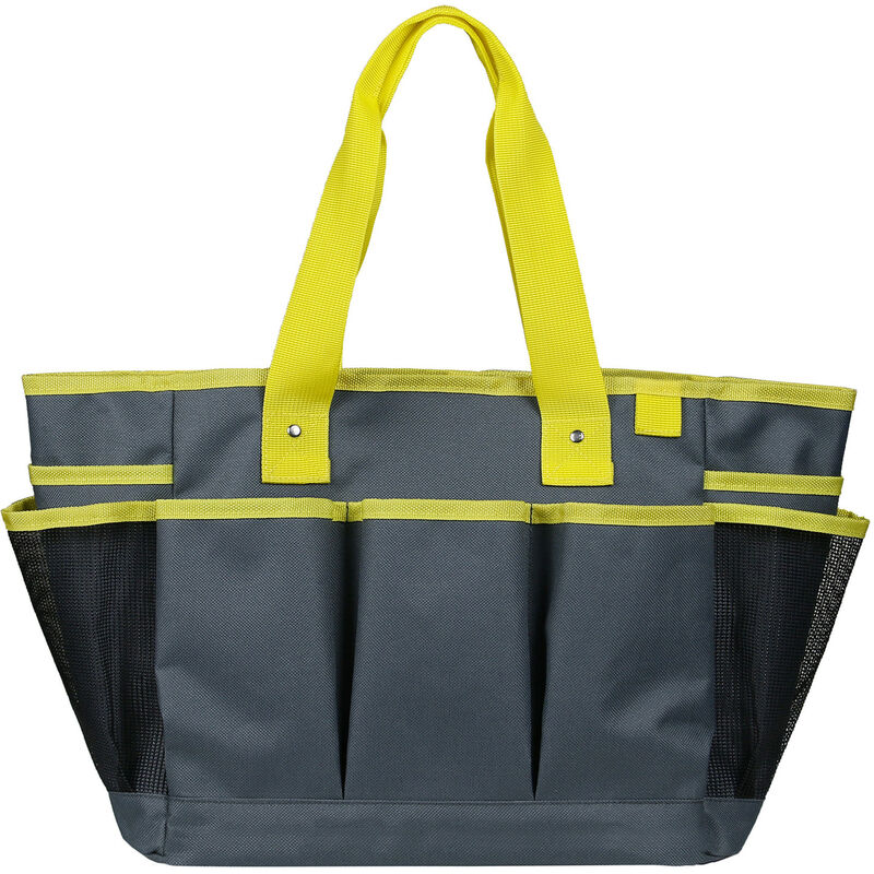 

Bolsa de herramientas de jardín Bolsa de jardín Bolsa organizadora grande Bolsa de jardín de mano al aire libre,gris y amarillo