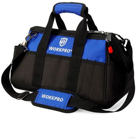 Bolsa de herramientas Workpro Azul Negro Poliéster 28 L