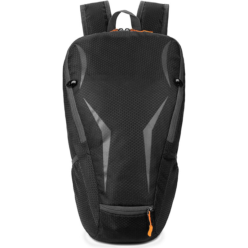 

Bolsa de hombro para acampar al aire libre Bolsa de hombro resistente al agua con bolsa de malla para casco Mochila portatil para actividades al aire