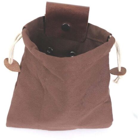 Bolsa de lona para recolectar frutas de jardín, bolsas para recolectar hongos, adecuada para senderismo, camping y caza.