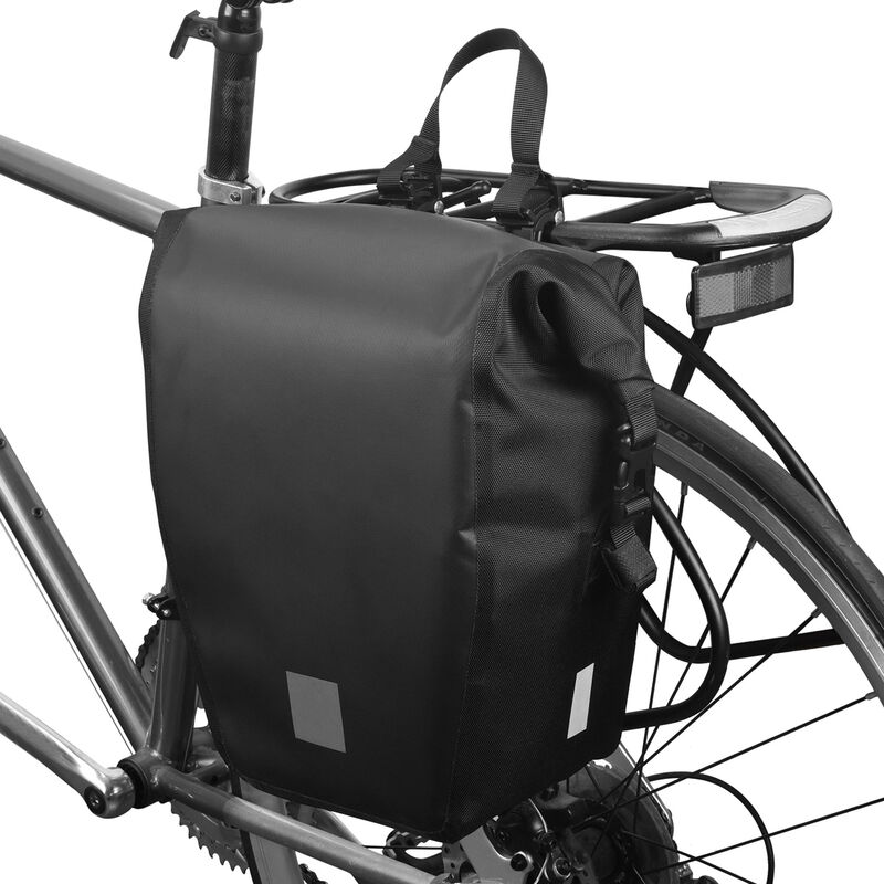 

Sahoo - Bolsa de maletero de ciclismo impermeable Bolsa de rejilla trasera de bicicleta Bolsa de viaje Bolsa de alforjas para bicicleta,Negro, 10L