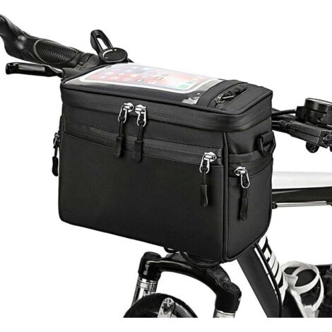 bolsa de mano para manillar de bicicleta