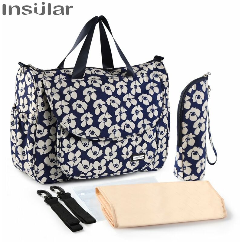 

Bolsa de panales insular Bolsa de panales de hombro Bolsa de panales multifuncion Bolsas de maternidad con cambiador Bolsa de aislamiento Cochecito