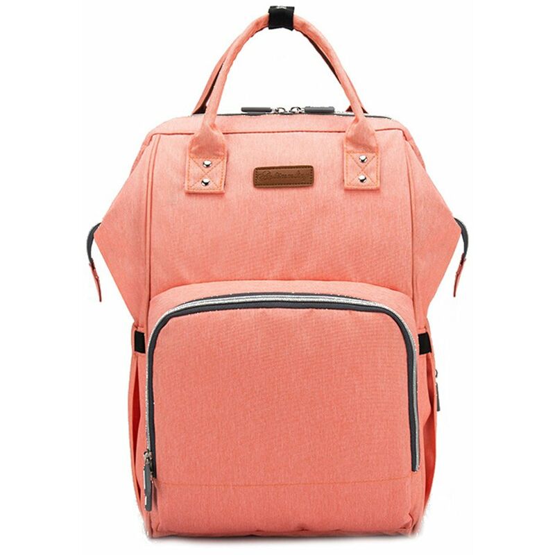 

Bolsa de panales para bebe Mochila Bolsa de momia Bolsas de panales Bolsa de hombro multifuncion de gran capacidad con bolsillos aislantes para